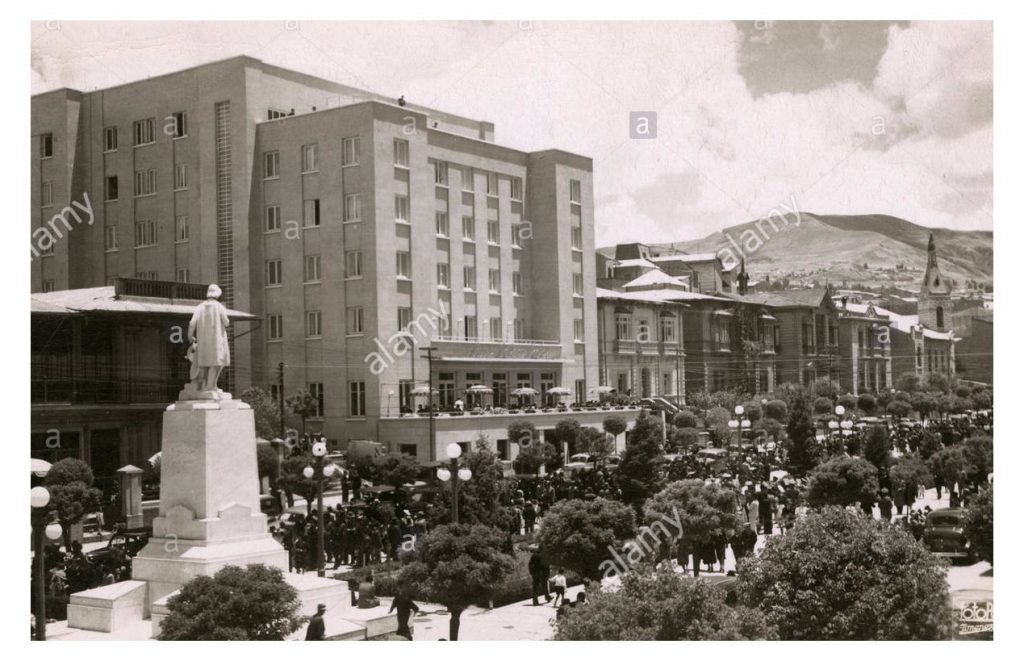 Hotel Sucre en La Paz Bolivia 1952